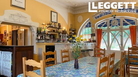 A15896 - Business and premises sold together: This restaurant and hotel is located right next to the river Vienne and a main road which makes it a popular spot for locals and travellers alike. It is also on walking distance of a train station, bus st...