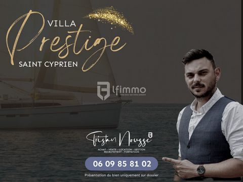 Tristan Nousse x LF immo invite you to discover paradise by the Mediterranean Sea with this incredible house located in an idyllic setting. This exceptional villa offers a perfect combination of luxury, comfort, and advanced technology with its integ...