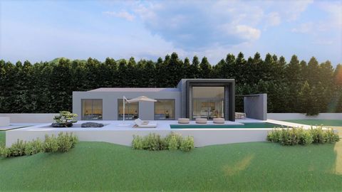 Located in Lourdata. Price: €445.000 Property Size: 122 m² Land Area: 620 m² Bedrooms: 3 Bathrooms: 4 Garage Size: 20m² open Year Built: 2023 Exclusive Property This brand-new exclusive villa (Just Delivered August 2023) seduces with its modern archi...