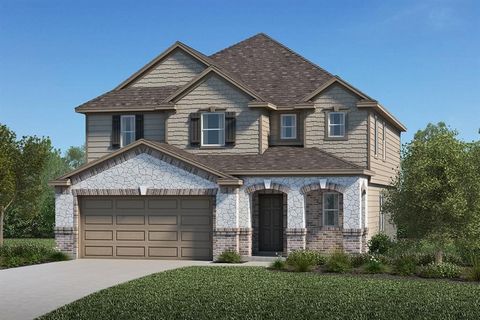 KB HOME NEW CONSTRUCTION - Welcome home to 6650 Elks Trace located in Deer Run Meadows and zoned to Lamar Consolidatedd ISD! This floor plan features 3 bedrooms, 2 full baths , 1 half bath and an attached 2-car garage. Additional features include sta...
