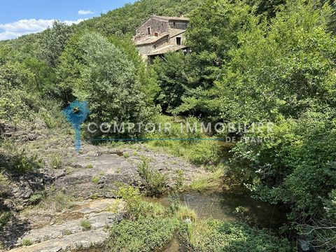 À vendre : Charmant moulin à rénover au cœur des Cévennes, classé par l’UNESCO. Niché à seulement 2 km de la pittoresque ville d’Anduze, ce moulin unique offre des eaux tranquilles et des plateformes spacieuses de plus d’un hectare, idéal pour divers...