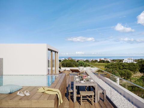 Come and see this duplex apartment in the luxury development of Pestana Porto Covo Village, in the charming village of Porto Covo, on the Alentejo Coast. This project, currently in the final stages of construction and licensing, has sophisticated arc...