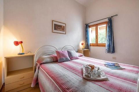 Charmantes Ferienhaus in einer Villa mit nur 3 Wohnungen, günstig zum berühmten Strand Mare e Rocce von Pittulongu. Es liegt im Hochparterre und besteht aus einem Wohnzimmer mit Kochnische und Sofa, einem Zwischengeschoss mit zwei weiteren Betten, ei...