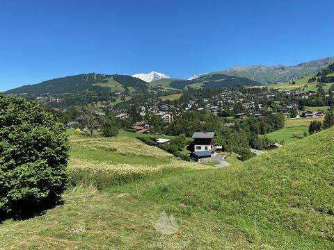 A 5 minutes walk from the center, flat land of 573 m2 in a quiet area with a view of Mont Blanc - free builder