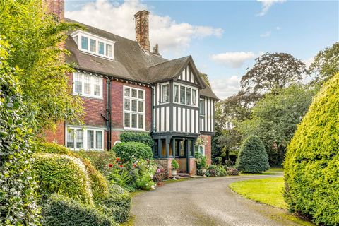 A magnificent Arts & Crafts property stands on around 2 acres in a quiet, secluded position close to the centre of Newark. Retaining all its beautiful original features, the immaculate family home is set over 3 floors and provides 7 double bedrooms, ...