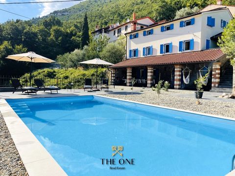 Charming rustic villa is located in a beautiful coastal town of Moscenicka Draga, about 1 km from the sea. With an exceptional design that blends modern and rustic elements, harmony has been achieved and an extremely pleasant place to stay has been c...