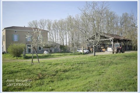 Dpt Lot et Garonne (47), à vendre NOMDIEU maison P5 de 135m² - Terrain de 27 000,00 m²