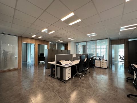 Located in Limassol. Whole floor of luxury offices ( two separate title deeds). 224 Sqm internal + 13sqm covered veranda and 165sqm selling together 402 Sqm total covered whole floor. Reception areas, server rooms, conference rooms, glass partitioned...