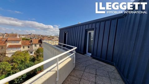 A27977SLI33 - 3 bedroom apartment 105m2 living space Large terrace pverlooking Bordeuax elevator Residence secure and calm Information about risks to which this property is exposed is available on the Géorisques website : https:// ...