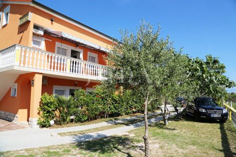 Location: Primorsko-goranska županija, Baška, Baška. Detached house in a quiet location in Baska. The house consists of three floors and has a total of 8 one-bedroom apartments. The apartments are fully equipped for holiday rental. The house is locat...