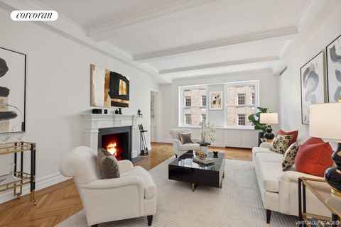 Stunning gut renovation of Apt.10C at 1165 Fifth Ave. retains the apartment's inherent classical prewar elegance while incorporating state-of-the-art details for comfortable, contemporary living. The apartment has four bedrooms, three bathrooms, livi...