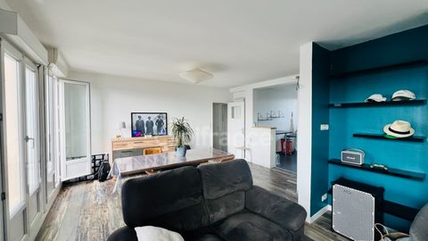 Département du Finistère (29), à vendre à QUIMPER-Sud, appartement T5 modifié en T4 de 83,63 m² habitables - Loggia - Cave