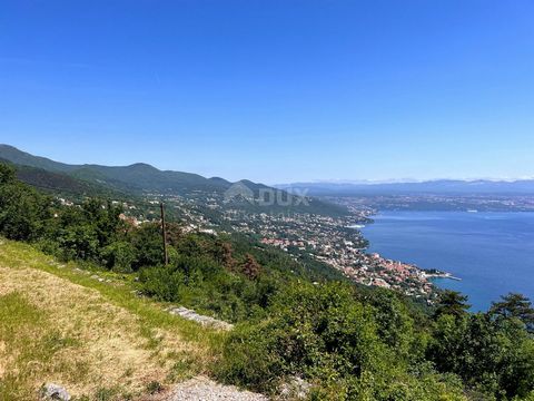 Location: Primorsko-goranska županija, Lovran, Lovran. OPATIJA, LOVRAN - A spacious plot with a view of the sea Bajna Opatija is called the pearl of the Adriatic and the cradle of tourism for a very good reason, and other places in its immediate vici...