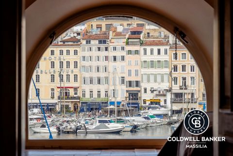 For Sale in Marseille 1st, In the picturesque meanders of the Arsenal des Galères in Marseille, nestles a real estate treasure of unparalleled elegance. This exceptional apartment offers breathtaking views of the legendary Old Port, capturing the ver...