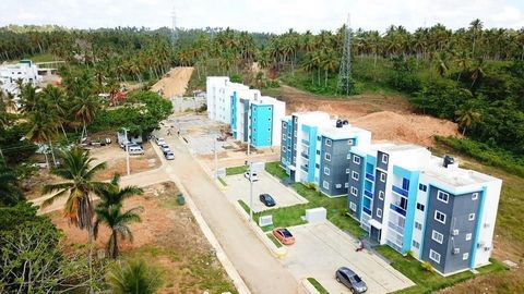 Die Wohnung befindet sich in einem modernen Wohnhaus am Stadtrand von Nagua, in der Nähe der UASD-Universität. Es wird 4 Gebäude mit 8 Wohnungen geben, • für insgesamt 32 in einer ersten Etappe • oder 1. Ebene (85 m2): + 12 m2 Terrasse. oder 2. Ebene...