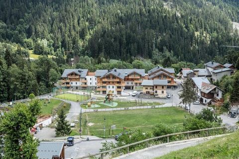 NIEUW IN CHAMPAGNY EN VANOISE! LES TERRASSES DE LA VANOISE - Luxe 4* residentie met hoteldiensten en conciërgeservice! NIEUW appartement voor 4/6 personen, 72 m² met 2 slaapkamers + berggedeelte en een groot balkon op het NOORD-WESTEN met vrij uitzic...