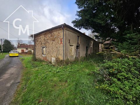 Dwelling house composed of two rooms, entrance, attic, adjoining garden of 752 m2. connected to electricity. Features: - Garden