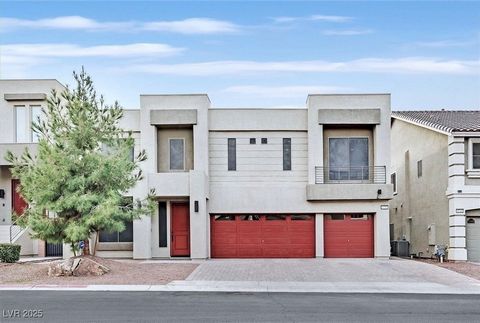 Stunning MODERN Ultra popular Southwest Home in Las Vegas, offering almost 4,000 sq ft of luxurious living space by American West. Featuring 5 bedrooms (bed and full bath down), a loft, 3.5 baths, and a 3-car garage. The gourmet kitchen is a chef's d...