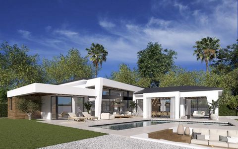 New Development: Prices from 3,949,000 € to 3,949,000 €. [Beds: 4 - 4] [Baths: 5 - 5] [Built size: 229.00 m2 - 229.00 m2] This development combines luxury and nature in an exceptional environment. Three unique villas built on one floor and designed t...