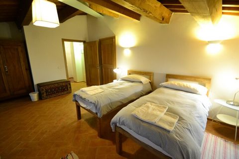 Nestled in the breathtaking nature reserve of Pigelleto in the province of Siena, this elite holiday home offers an idyllic retreat at 800 meters above sea level. Surrounded by lush mountain slopes and enchanting forests, this historic property, over...