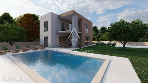 Poreč - Exquisite modern villa with sea view for sale Discover a masterpiece of modern architecture nestled in the northwest of Istria, merely ten kilometers from the lively Poreč and its pristine beaches. This luxurious villa, covering a total area ...