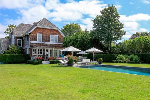 Nestled on a sprawling builders acre lot, this exceptional property is a rare find just moments from Bridgehampton Village and the Hampton Classic. This newly constructed home features five bedrooms and five and a half baths, offering everything you ...