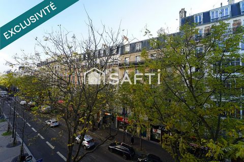 Découvrez ce charmant 2 pièces de 38m² (37,70m² loi Carrez) idéalement situé rue de Tolbiac, à proximité immédiate du métro ligne 14 (sortie Olympiades), de la Place Jeanne d'Arc et de son marché, avec tous les commerces au pied de l'immeuble. L'appa...