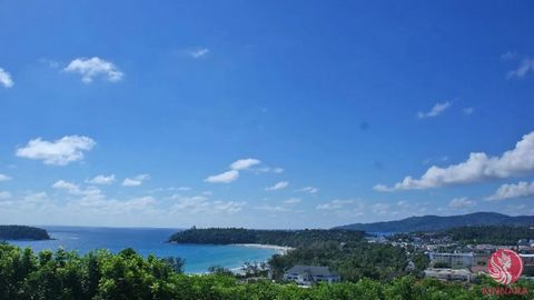 This stunning two-bedroom, sea-view Phuket condominium for sale features en-suite bathrooms, a bathtub in the master bath, a spacious living room, a dining area, a fully equipped kitchen. An enormous balcony overlooks the scenic Kata Beach and surrou...