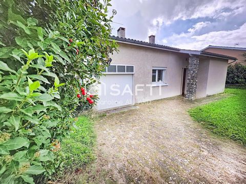 Maison de plain-pied sur une parcelle de 651m²