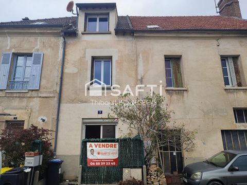 SAACY-SUR-MARNE : Maison de 65m² à rénover.
