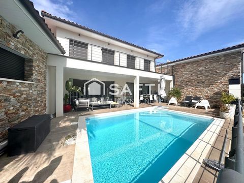 Coup de cœur assuré ! Maison contemporaine avec piscine à 15 min de Montpellier