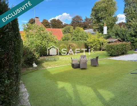 Belle individuelle avec grands espaces de vie.