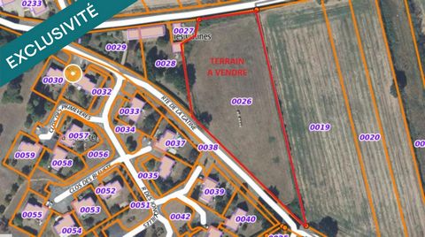 Terrain à bâtir à Neuvy sur Loire