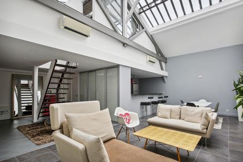 Maisons-Alfort: Loft rénové avec terrasse/parking