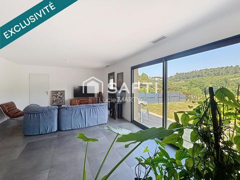 Maison plain pied, 2 chambres, garage et vue exceptionnelle