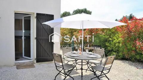 appartement 2 pièces en rez de jardin d'une villa