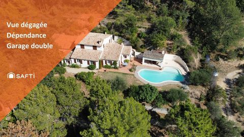 Maison provençale avec piscine et double garage