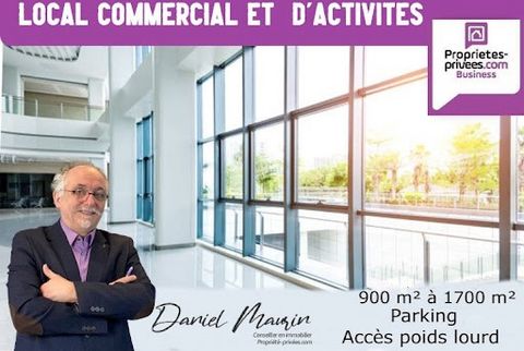 Sector of ST DIE DES VOSGES 88100 - COUP DE COEUR for this LOCAL ALL ACTIVITIES - Daniel MAURIN offers this local all activities with a surface of nearly 900 m² that can extend up to 1700 m² including an open-space area, a showcase of nearly 18 m, an...
