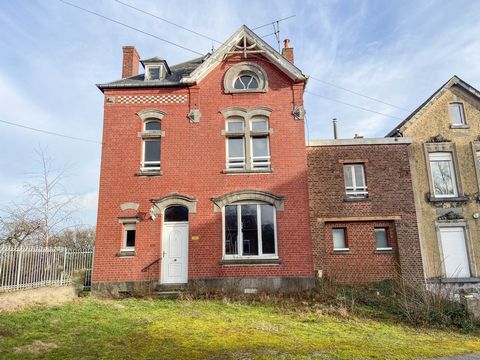 Agence Tigre Jeumont (Bastien Dusenne ... or ... offers: Character brick house, comprising on the ground floor: Entrance hall, bright fitted kitchen, living room (approx. 30 m2) with fireplace, hallway, shower room, toilet, Bedroom with dressing room...