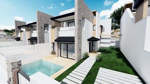 3 bedroom, 3 bathroom detached villas with private pool, solarium and offroad parking for sale in Torre de la Horadada. From a unique development of just 5 properties, these are a great option for either permanent living or for your own place in the ...