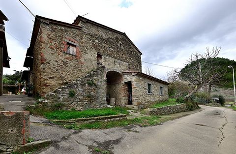 Introduction Nestled in the rolling hills of Tuscan countryside, this authentic rustic stone house, with exposed beams, is ready for a revival. Spanning three levels, it's a canvas for creating your dream home. Type: Residential Square Meters: 90 Roo...