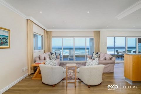 Located on the picturesque boulevard of Port Elizabeth's sought after coastline, you will find this 3 bedroom luxury apartment with exquisite panoramic views stretching the distance. Upon arrival your attention will immediately be drawn to high end s...