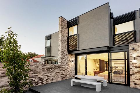 Expressions of Interest Enduring elegance sits behind a modernist-inspired façade, defining this exceptional, architecturally designed contemporary home, in one of Prahran’s thriving precincts. Delivering every modern requirement in a leafy lifestyle...