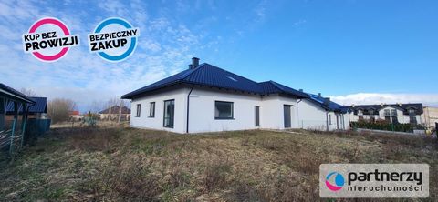 Detached house in developer's condition from 2023. house design: SŁONECZNA 3 BIS LOCATION: Różyny, Makowa Street, Pszczółki commune, near Pruszcz Gdański. Quiet and peaceful estate of single-family houses. Quick access to the ring road and the railwa...