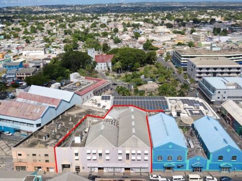 A well maintained, semi-detached 3-level building comprising of office and retail space with parking facilities nearby. Situated in the heart of Bridgetown, it is just a few meters away from the new Immigration Department Office and in close proximit...