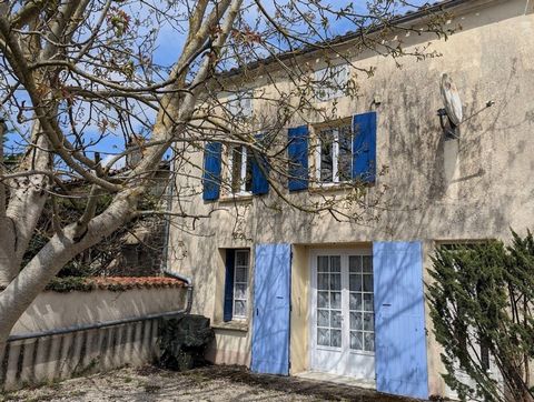 Opportunity to purchase this pretty house for a gite or holiday home. Large living room, 2 bedrooms upstairs. Central heating. With a shady garden to the front of the property, which is accessed via a very quiet lane. To the rear there is a large ful...