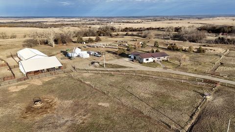The Hinrichsen Ranch is a turn-key cattle operation located just 2 miles South of Westmoreland, KS right off Hwy 99. Situated on 75 acres of North Flint Hills pasture this 4-bedroom, 3-bathroom home has been meticulously maintained. It is move-in rea...