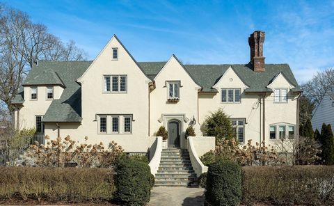 Simply stunning! This beautiful 1927 Colonial was thoughtfully expanded and renovated in 2022 to create an Architectural Digest vibe with handsome finishes, creative mill work and an opened floor plan while keeping its rich architectural detail. The ...