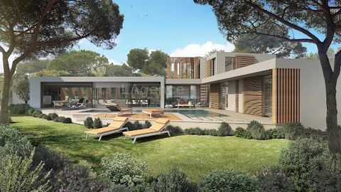 Land of 1380m2 - fully approved building permit to build a 403m2 Villa - 5 bedrooms - 5 bathrooms Fantastic location in a private domain, just a one minute walk to Club 55 On the main level, entrance, living room, kitchen, dining room, 2 bedrooms and...