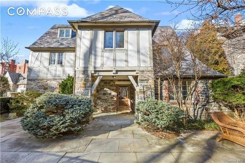 Discover 11 Merestone Terrace, a five bedroom Bronxville Village residence, steps from the village center, acclaimed school and train. An expansive front and side terrace and handsome stone facade welcomes you to this very charming home designed by r...